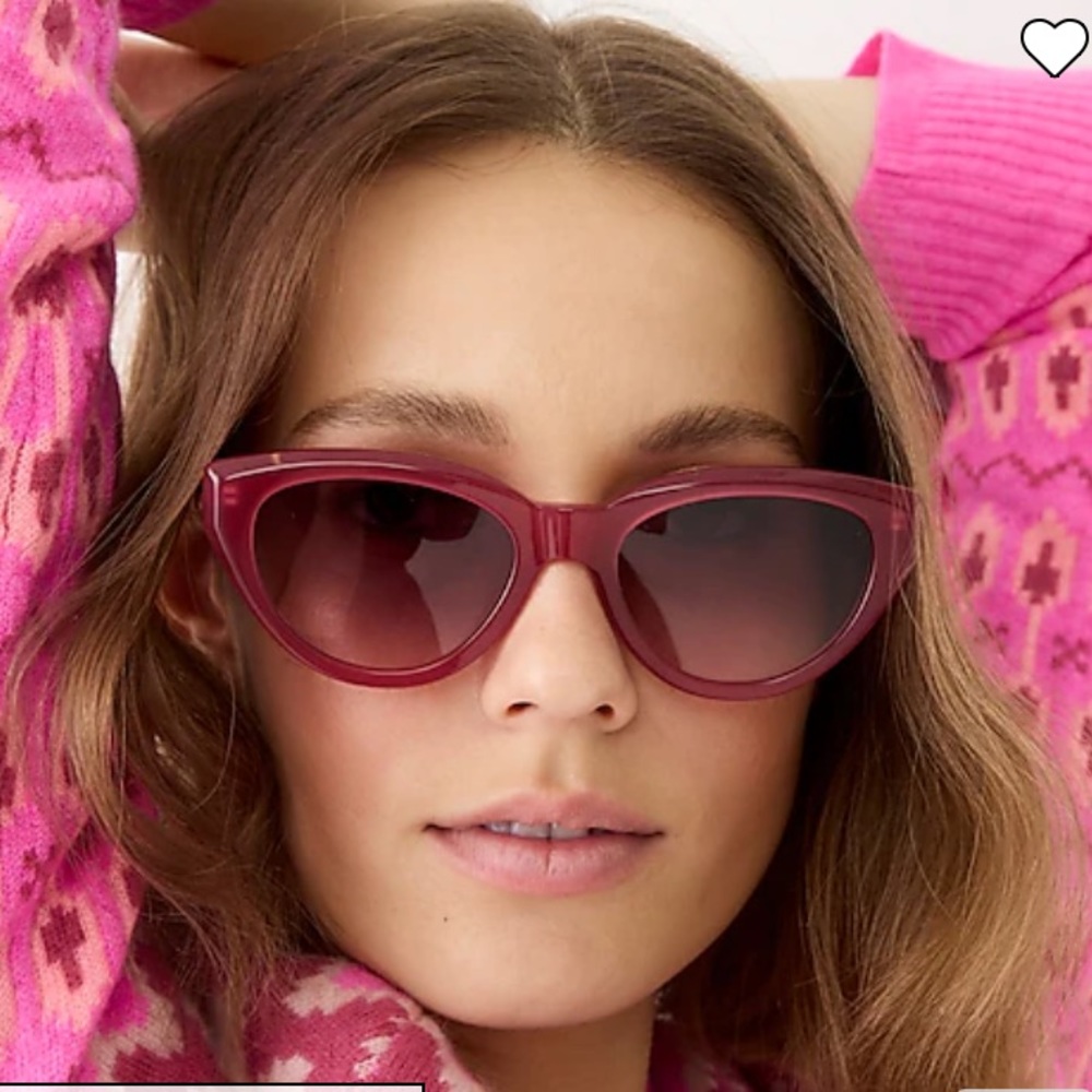 J. Crew Beveled Cat Eye Sunglasses